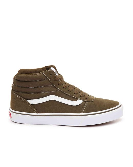olive green vans men