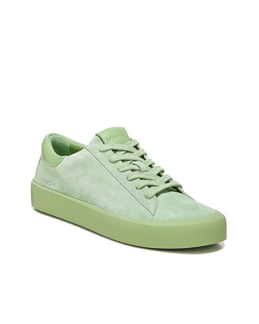 Vince Suede Gabi Sneaker in Light Green (Green) | Lyst
