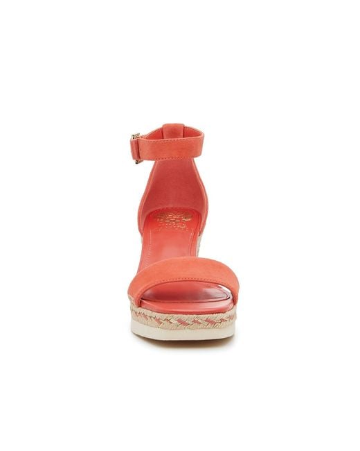 Vince Camuto Red Jefannah Wedge Sandal