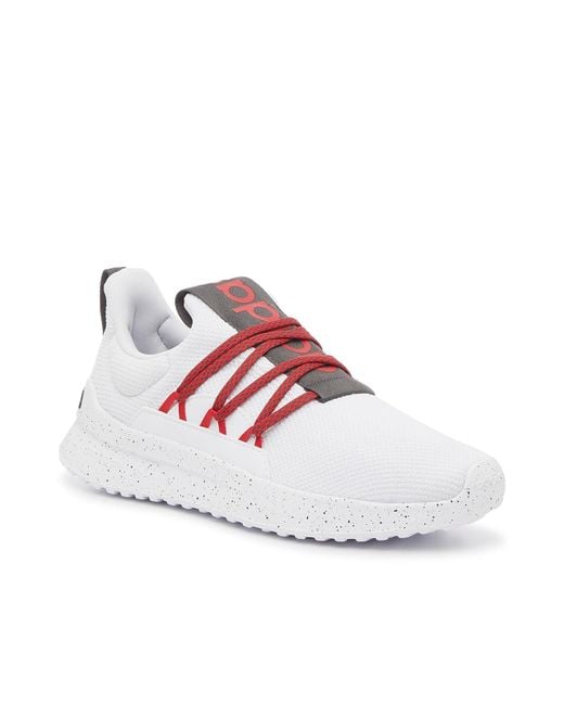 Adidas White Lite Racer Adapt 5.0 Sneaker for men