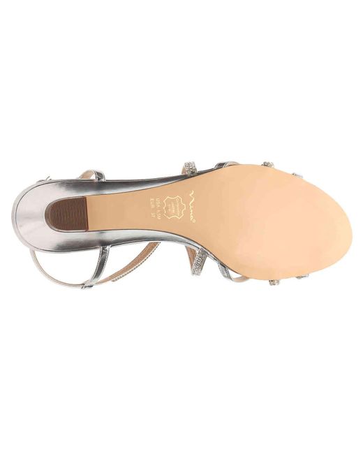 nina franya wedge sandal gold