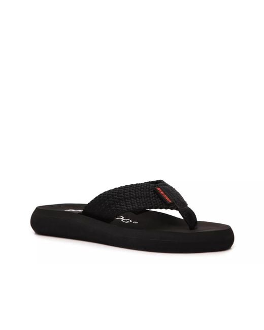 Rocket Dog Black Sunset Flip Flop