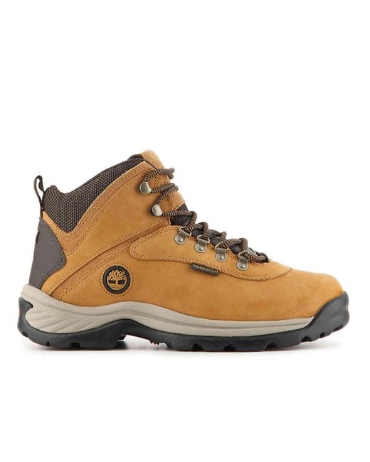 white ledge hiking boot