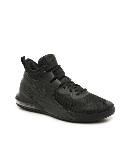 Nike Synthetic Air Max Impact Basketball Shoe in Black for Men - Lyst