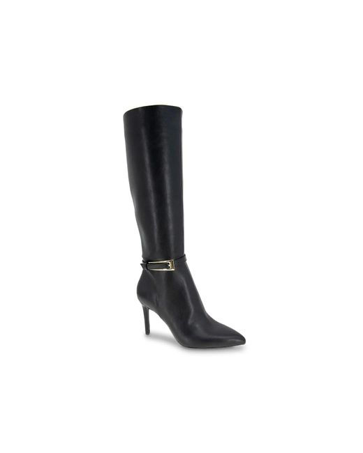 BCBGeneration Black Abbin Wide Calf Boot