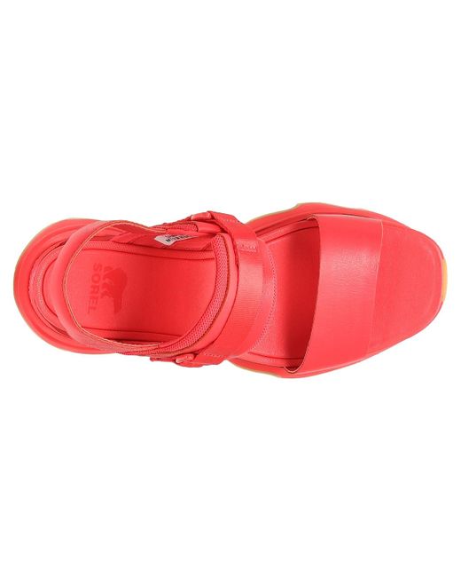 Sorel Red Kinetic Impact Sandal