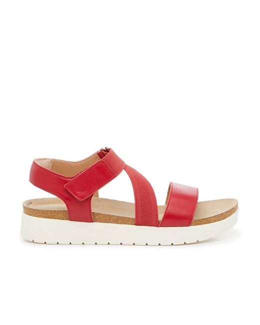 Hush Puppies Red Scout Sandal
