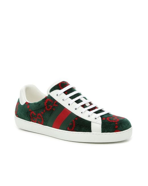 Gucci Green New Ace Sneaker for men