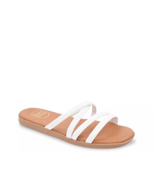 Andre Assous White Phoenix Sandal