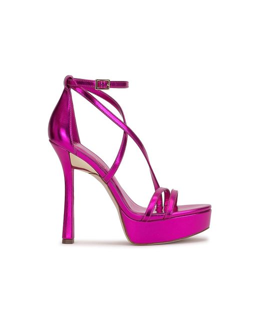 Jessica Simpson Pink Jewelria Platform Sandal