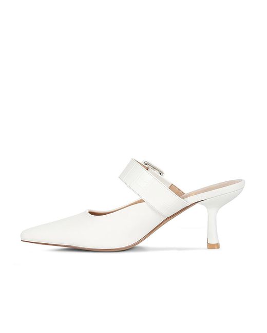 LONDON RAG Shein Star Mule in White Lyst