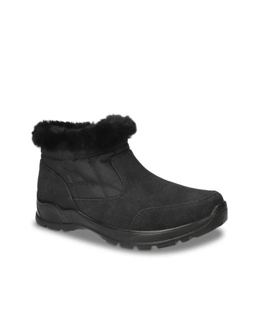 Easy Street Black Sleet Winter Boot