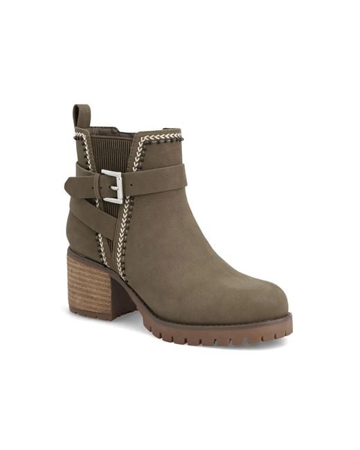 MIA Green Fausta Bootie