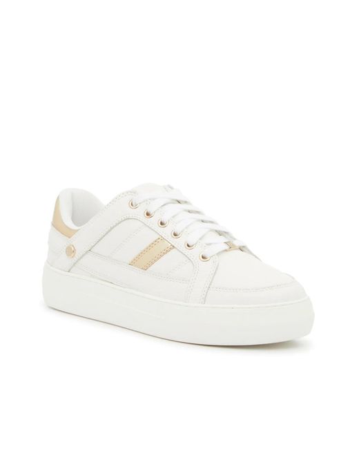Vince Camuto White Janien Platform Sneaker