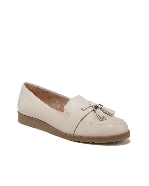 LifeStride Zee Tassel Loafer in White | Lyst