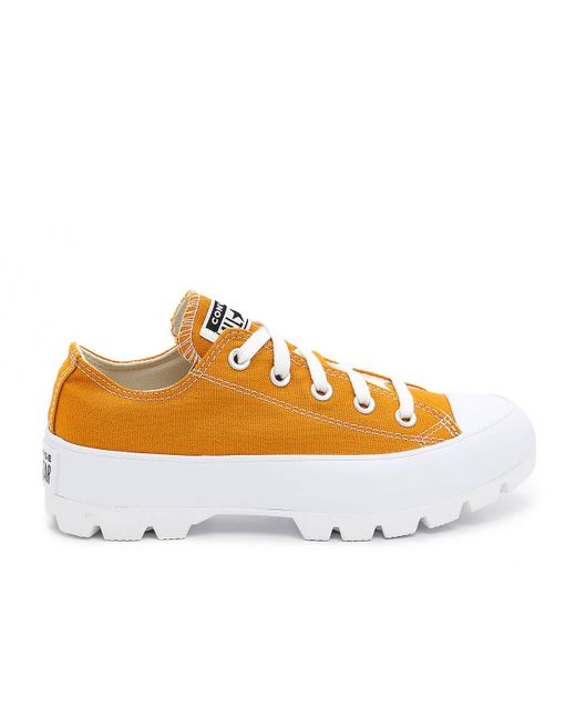 mustard converse platform