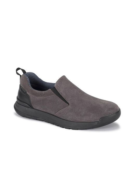 BareTraps Suede Noble Slip-on Sneaker in Grey (Gray) for Men | Lyst