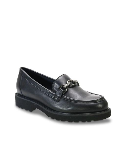 David Tate Black Magan Loafer