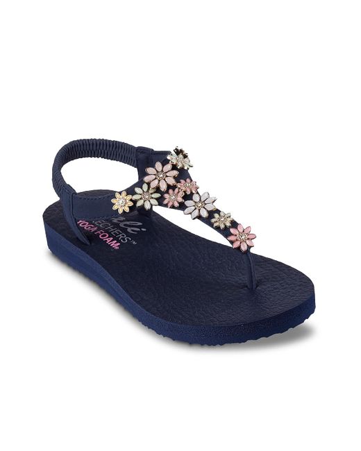 Skechers Cali® Meditation Happy Daisies Sandal in Blue | Lyst
