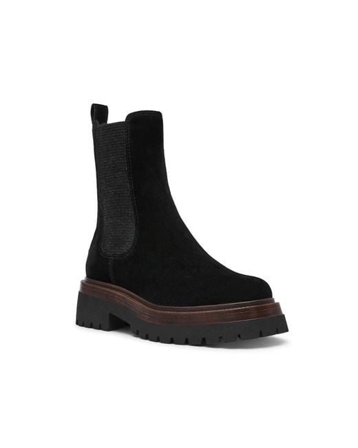 Steve Madden Black Blitzen Chelsea Bootie