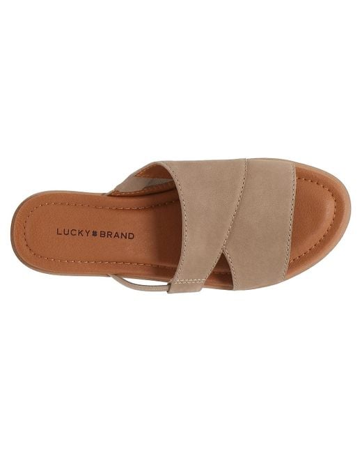 Lucky Brand Brown Nekoda Sandal