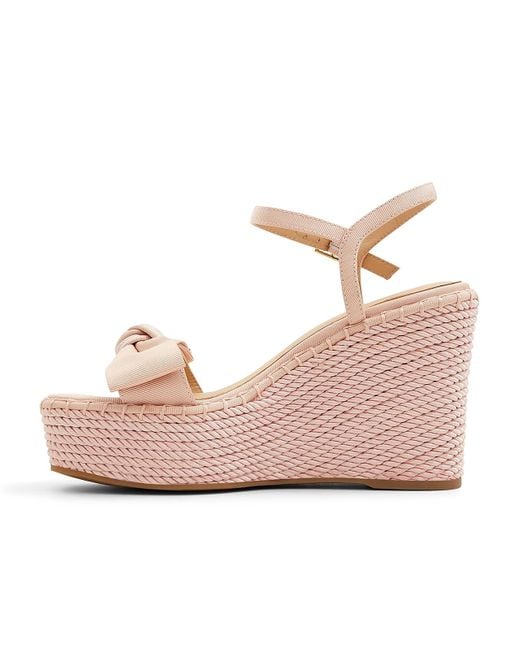 Ted Baker Pink Gia Wedge Sandal