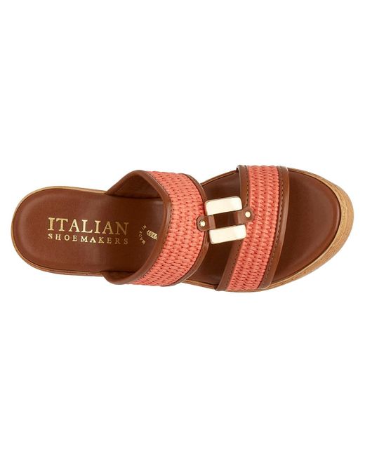 Italian Shoemakers Brown Ellora Sandal