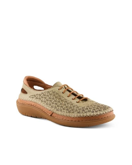 Spring Step Green Janell Oxford