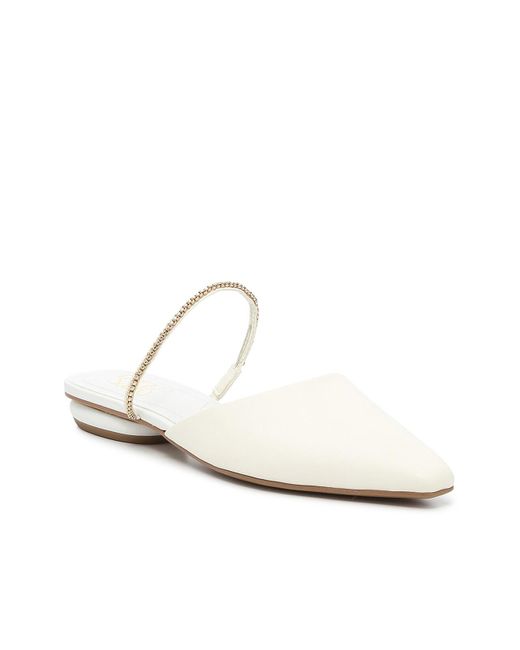 tan chain mule