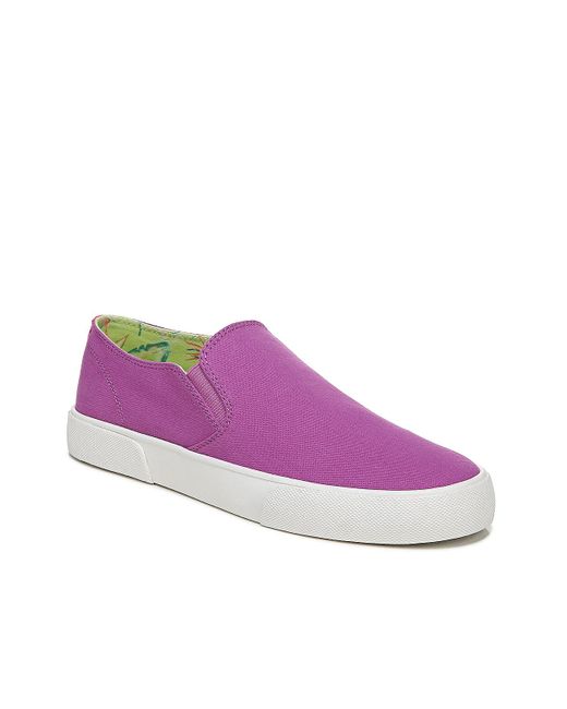 Vionic Canvas Groove Slip-on Sneaker in Purple - Lyst