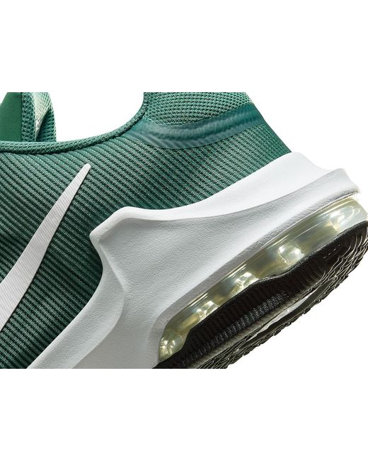 Nike Green Air Max Impact 4 Basketball Sneaker for men