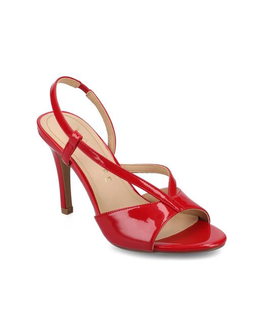 Journee Collection Red Varra Sandal