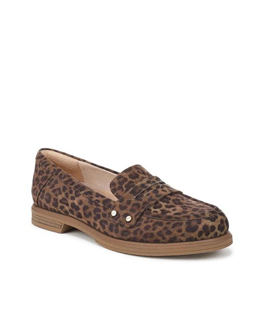Dr. Scholls Brown Hello Penny Loafer