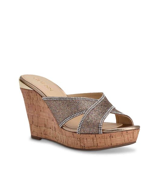 Guess eleonora wedge sandal sale