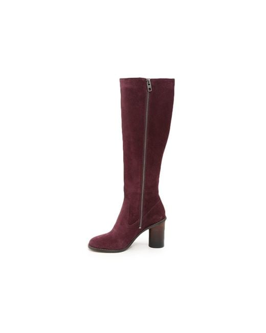 coach gray leather handbag