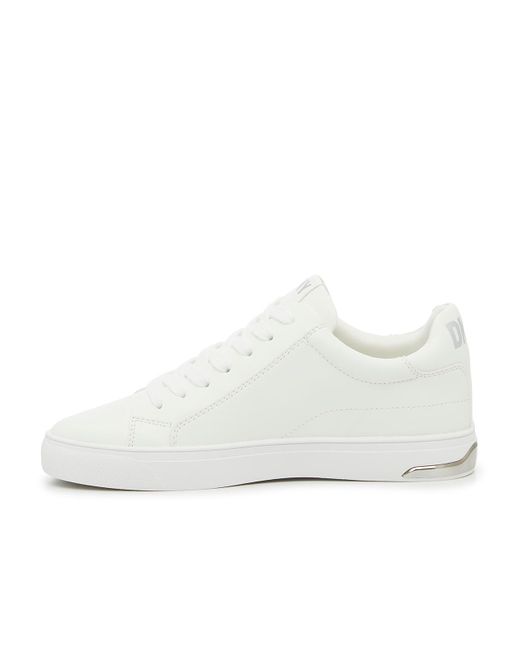 DKNY White Adira Sneaker