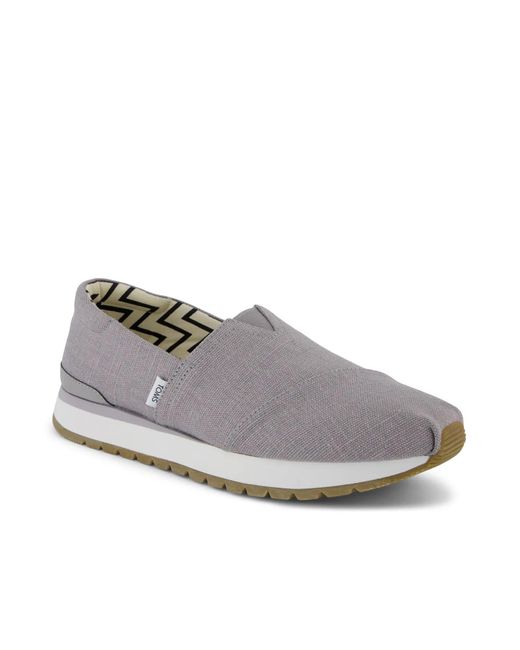 TOMS Gray Resident Plus Sneaker for men