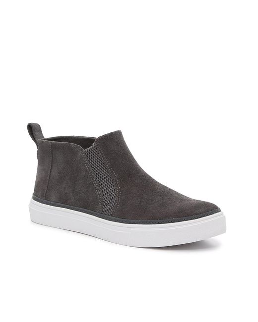 TOMS Suede Bryce High-top Sneaker in Grey (Gray) | Lyst
