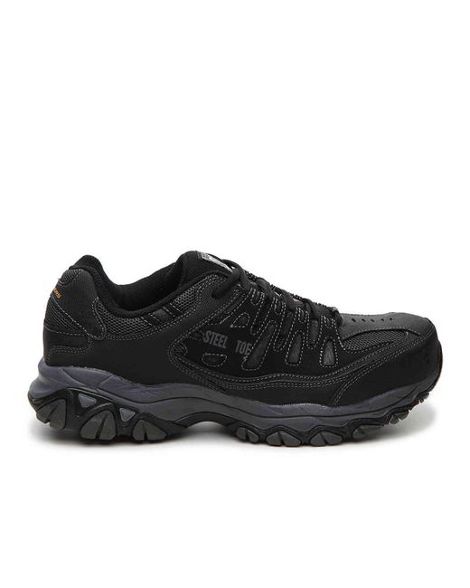 skechers cankton steel toe