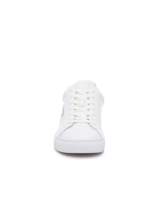 DKNY White Abeni Arch Sneaker