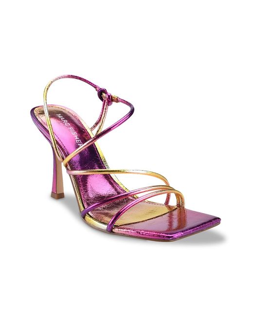 Marc Fisher Synthetic Dareta Sandal in Purple/Gold Metallic (Purple) | Lyst