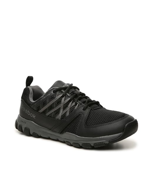 Reebok Leather Sublite Work Rb4016 Oxford, Black/grey, 7.5 2e Us for Men -  Save 55% - Lyst
