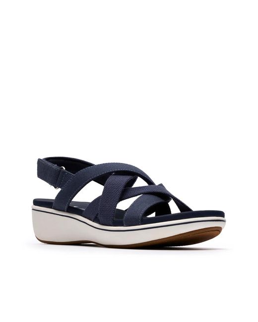 Clarks Blue Breezerae Ana Sandal