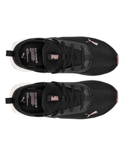 PUMA Softride Ruby Luxe Better Running Shoe in Black Lyst