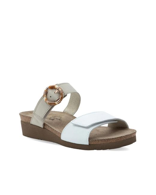 Naot Metallic Anabel Wedge Sandal