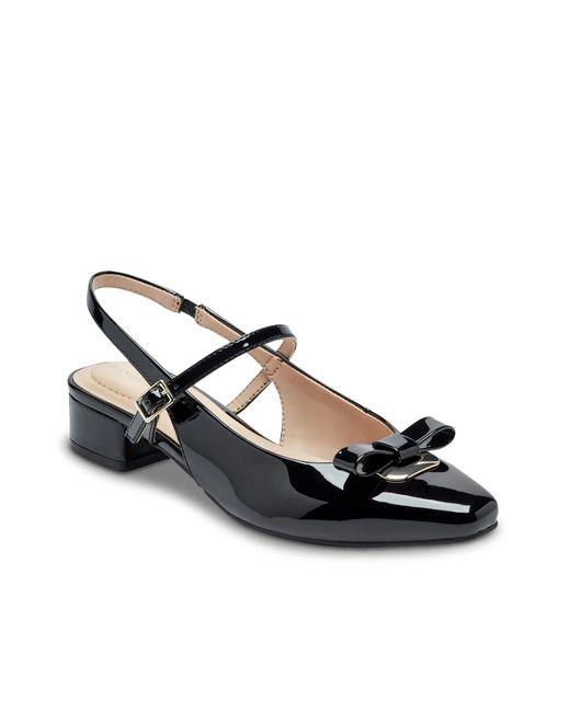 Mary Jane Bandolino Black Patent Leather Pumps Bandolino Women's