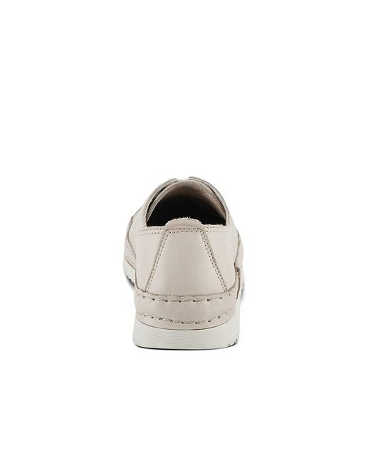Spring Step White Abeck Slip-on Sneaker