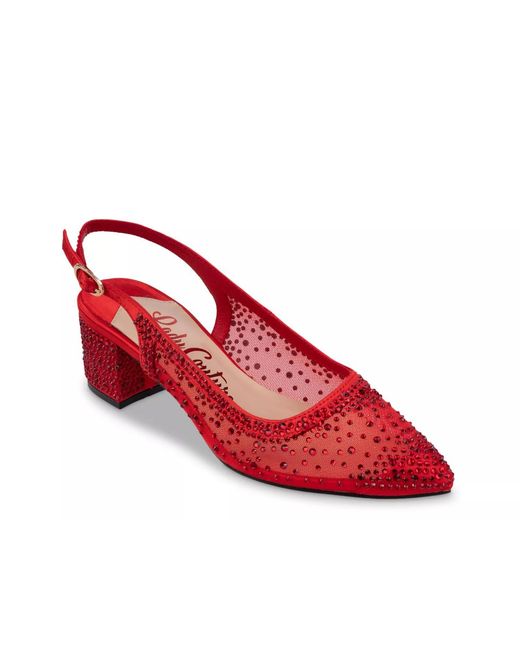 Lady Couture Red Demi Pump