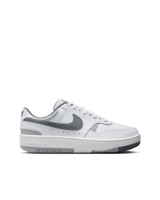 Nike White Gamma Force Sneaker