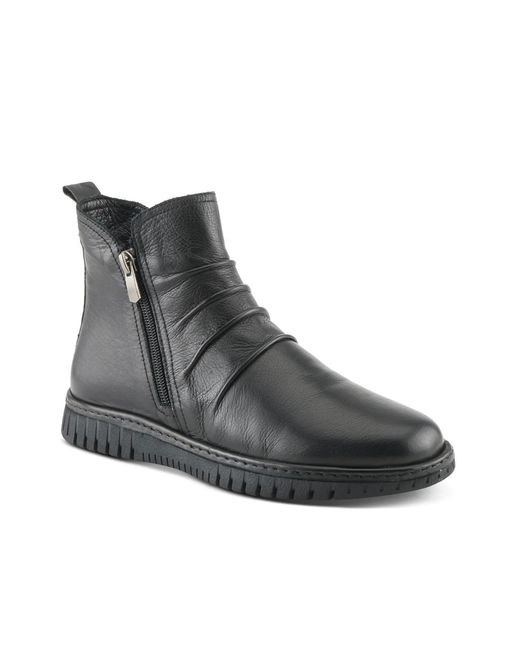 Spring Step Black Rosado Bootie